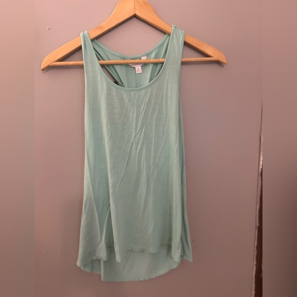 Mint Charming Charlie tank - Picture 1 of 3